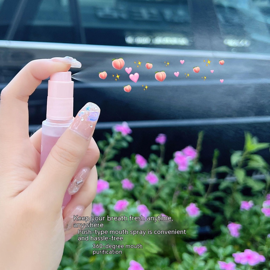 Nước Hoa Dạng Xịt Làm Mát Mùi Hương Đào Bạc Hà Lâu Trôi BOAE probiotics