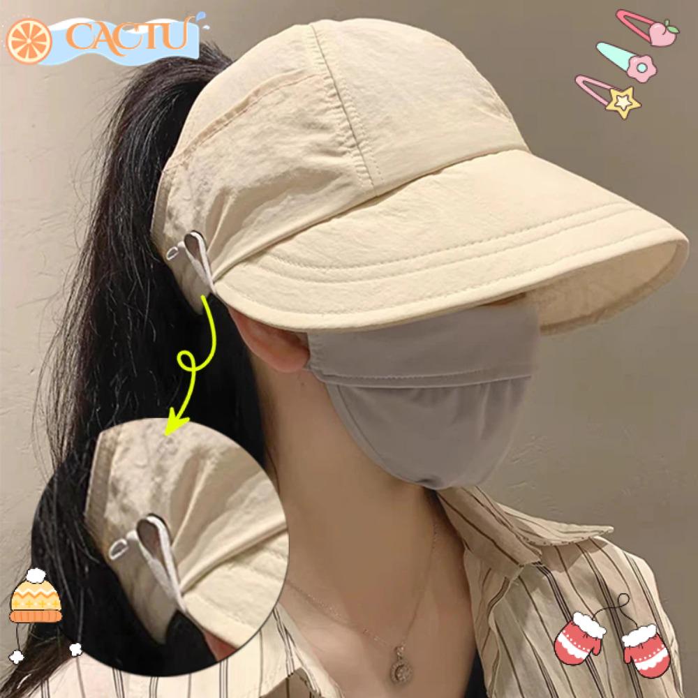 CACTU Mũ Rộng Vành Che Nắng Có Thể Điều Chỉnh Kích Cỡ