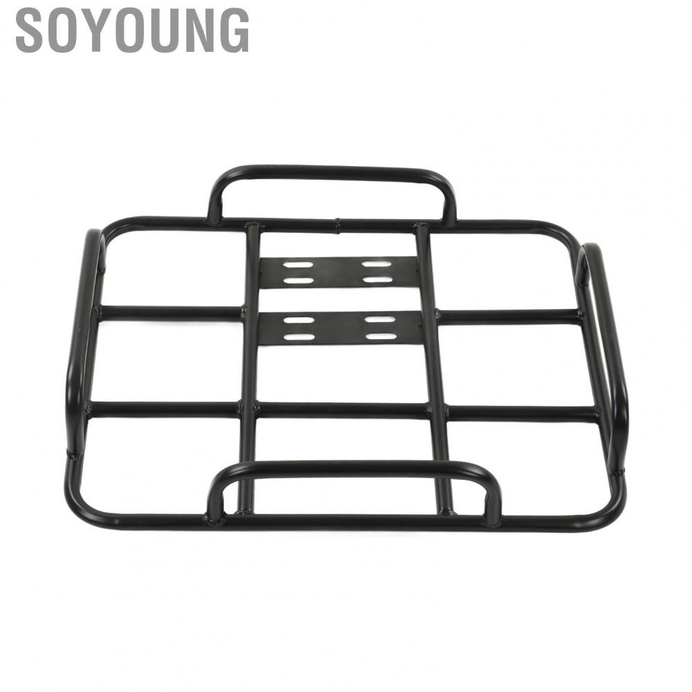 Soyoung Delivery Box Rack Rear Grille 80kg Loading Seamless Steel Tube Universal for Motorcycle Electric Bicycle