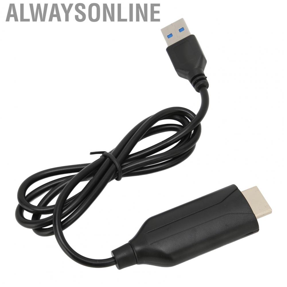 Alwaysonline 1080P HD Multimedia Interface To USB Video Card 60Hz For