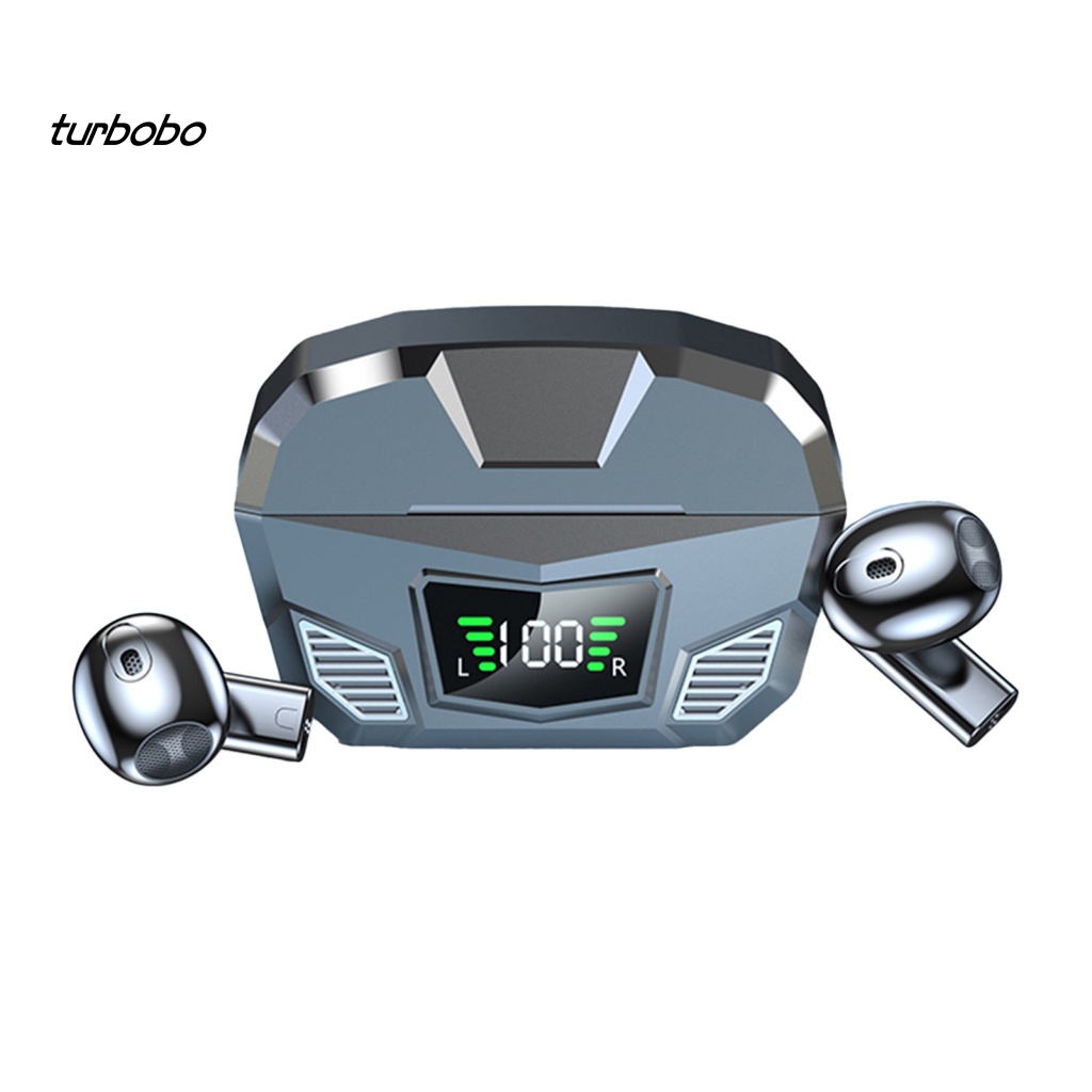 1 Cặp Tai Nghe Nhét Tai Không Dây M33 Bluetooth 5.1 Màn Hình LED Cảm Ứng Bằng ABS Không Phai Màu