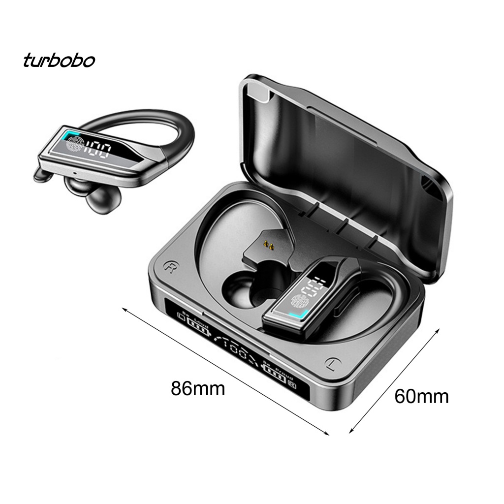 Tai Nghe Nhét Tai Không Dây Q8 Chống Thấm Nước IPX6 Bluetooth 5.2 Màn Hình LED Phong Cách Thể Thao