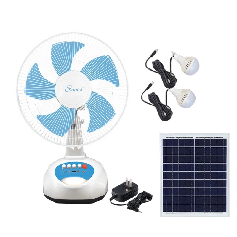 QUẠT BÀN TÍCH ĐIỆN NĂNG LƯƠNG MẶT TRỜI SUNISI,HÀNG CHÍNH HÃNG, BẢO HÀNH 12 THÁNG