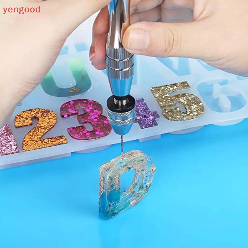 (YGD) Dụng Cụ Cố Định Mũi Khoan Xoắn Ốc Bằng Nhựa Resin Không Chìa Khóa