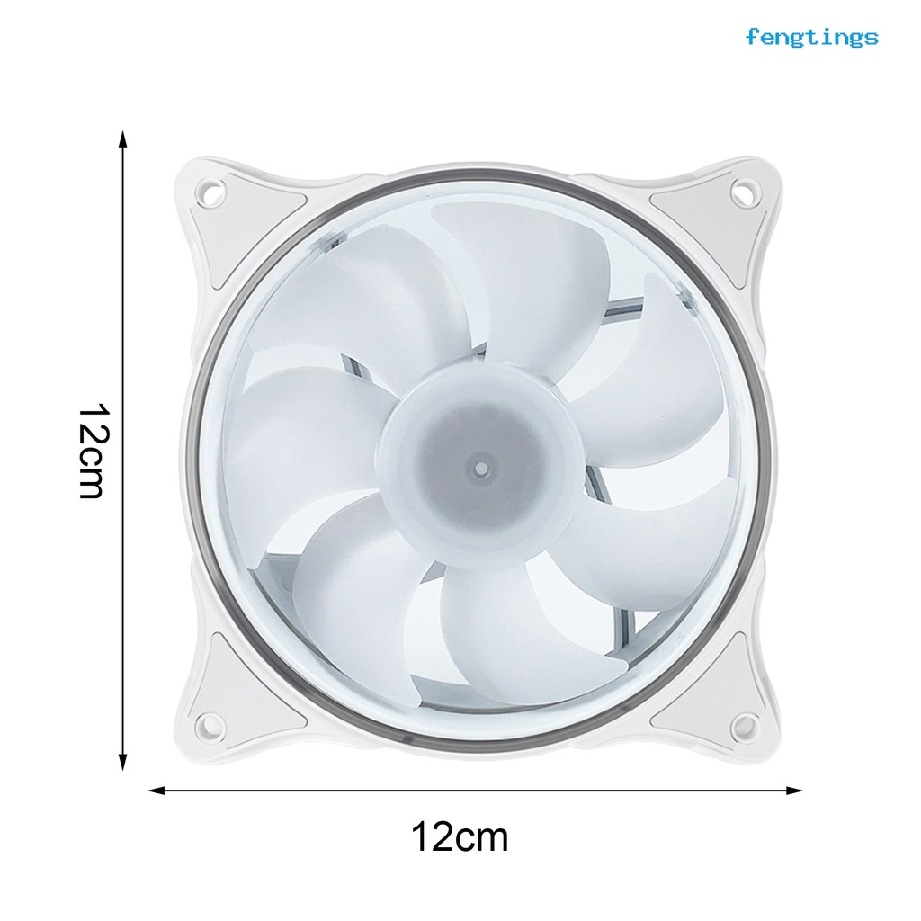 Quạt Tản Nhiệt CPU 5V ARGB Hiệu Ứng Ánh Sáng Tốc Độ Cao Không Trơn Điều Khiển Nhiệt Độ Không Khí Thông Minh Cho PC