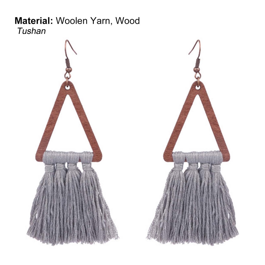 1 Đôi Khuyên Tai Nữ Phong Cách Bohemian Xinh Xắn