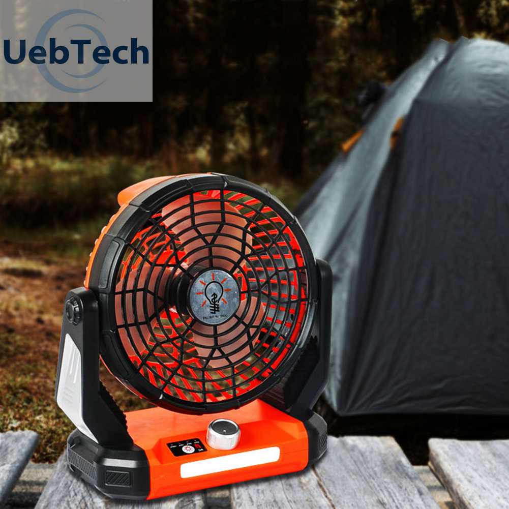 Quạt Điện 5200mAh Có Thể Sạc Lại Bằng Cổng USB Dùng Nướng BBQ Tiện Dụng