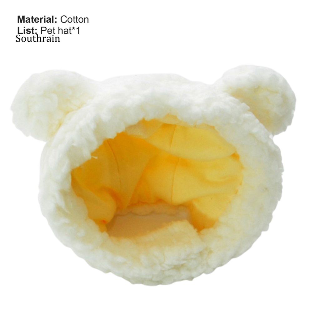 Mũ Lưỡi Trai Màu Trơn Dễ Thương Thân Thiện Với Da Cho Thú Cưng