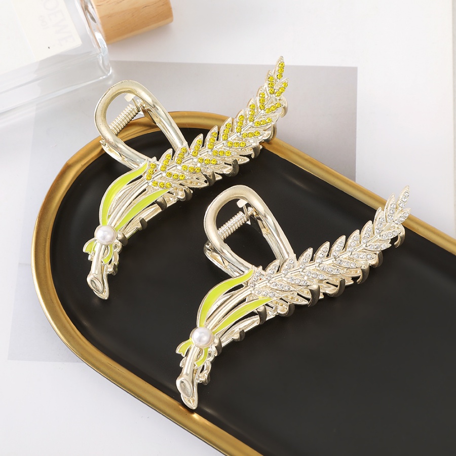 Kẹp Tóc Càng Cua Đính Đá Pha Lê Bằng Hợp Kim Phong Cách Hàn Quốc Cho Nữ