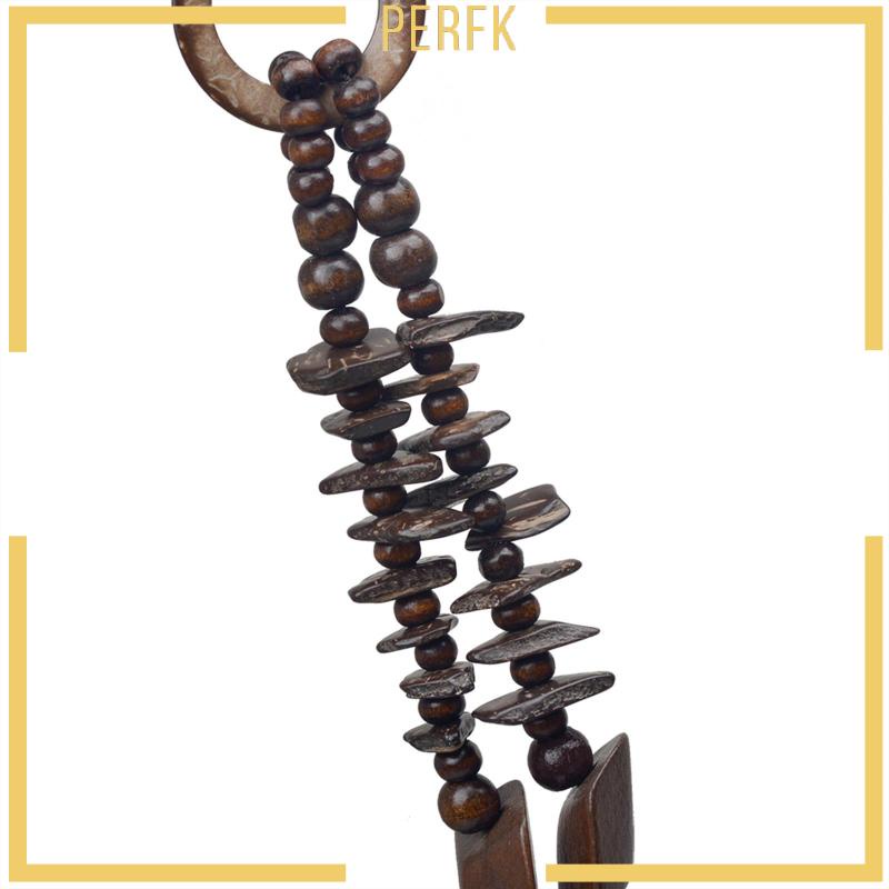 Vòng cổ Bohemia Mặt Vỏ Dừa Phong Cách Retro