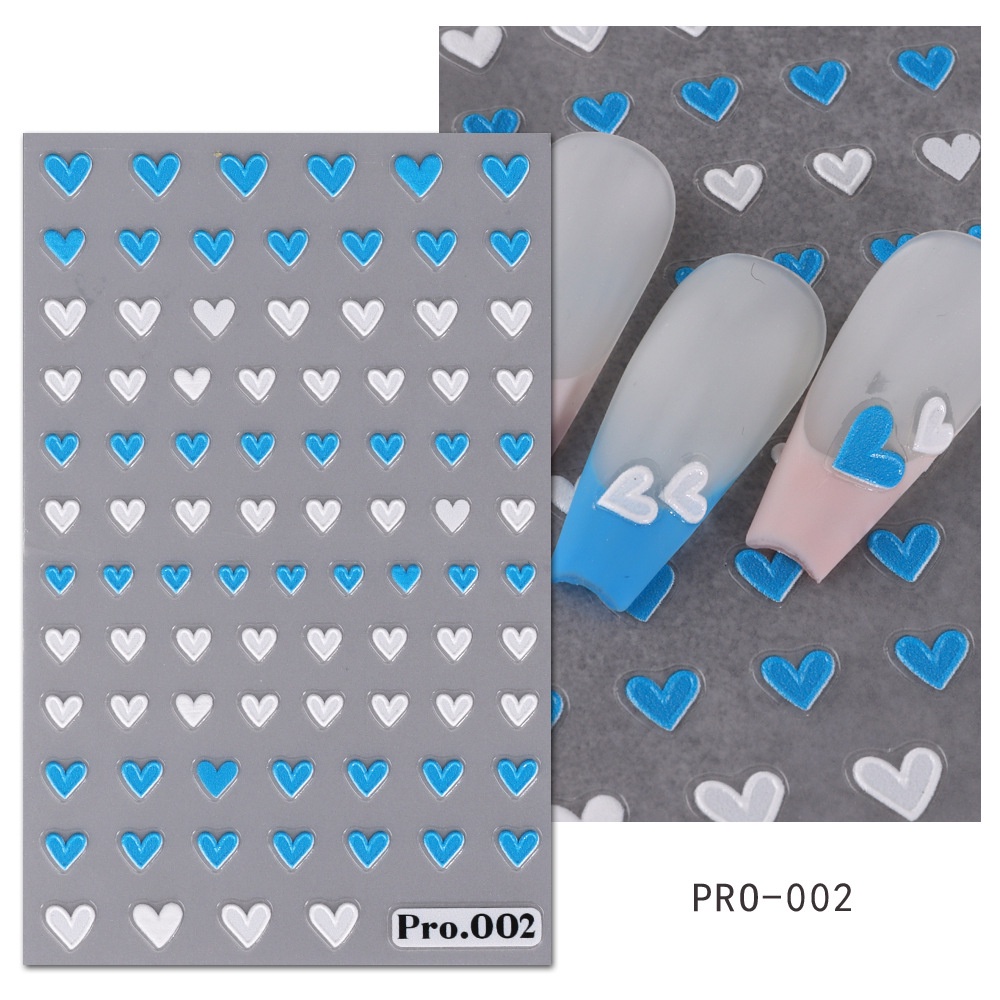 Miếng Dán Trang Trí Móng Tay 5D Tự Dính Họa Tiết Hoa Mẫu Đơn / Hoa Cúc Xinh Xắn