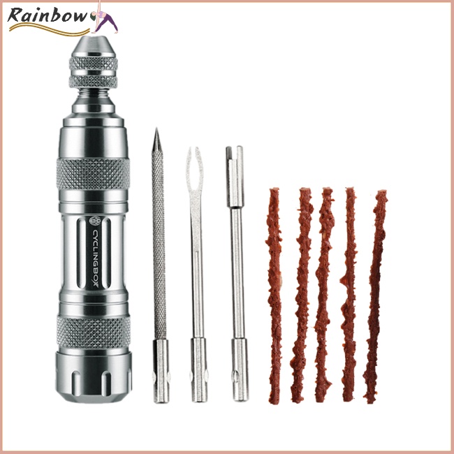 Bộ Dụng Cụ Sửa Chữa Lốp Xe Đạp / Xe Máy Không Ruột Tiện Lợi