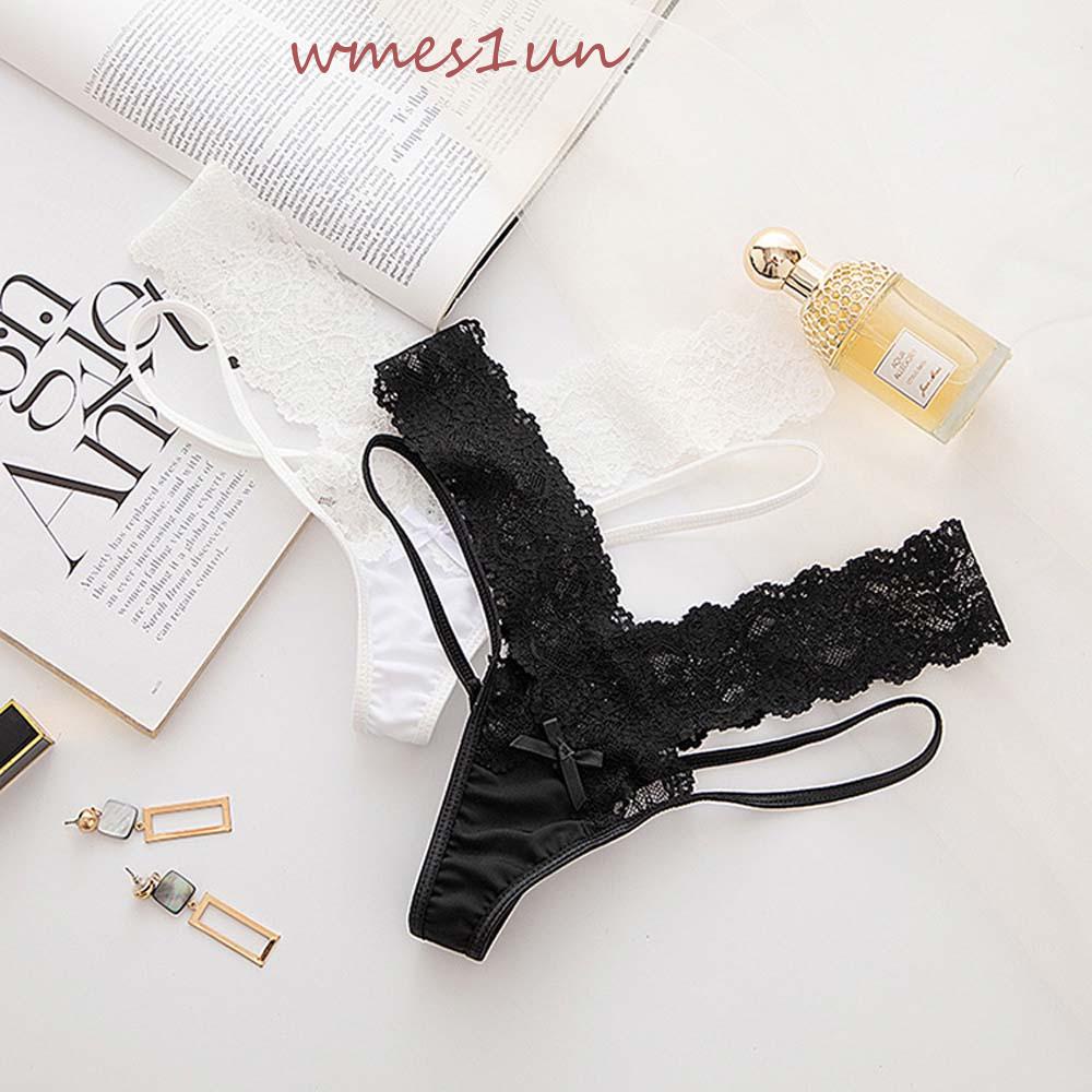 Quần Lót Ren Mỏng Lưng Thấp WMES15H Quyến Rũ Cho Nữ