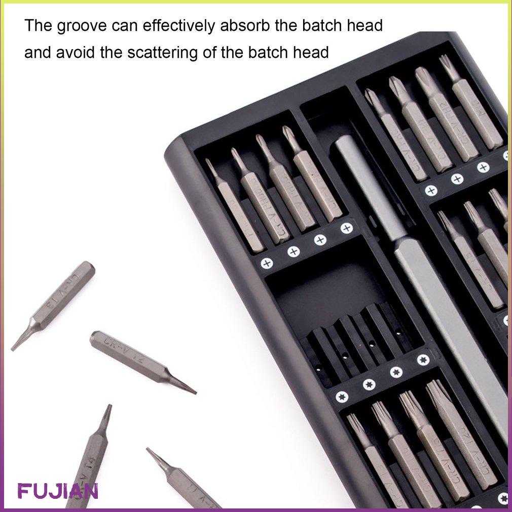 25 Pcs Screwdriver Kit Precision Magnetic Bits Diy Dismountable Screw Driver Set Mini Tool Case For Smart Home Pc Phone Repair
