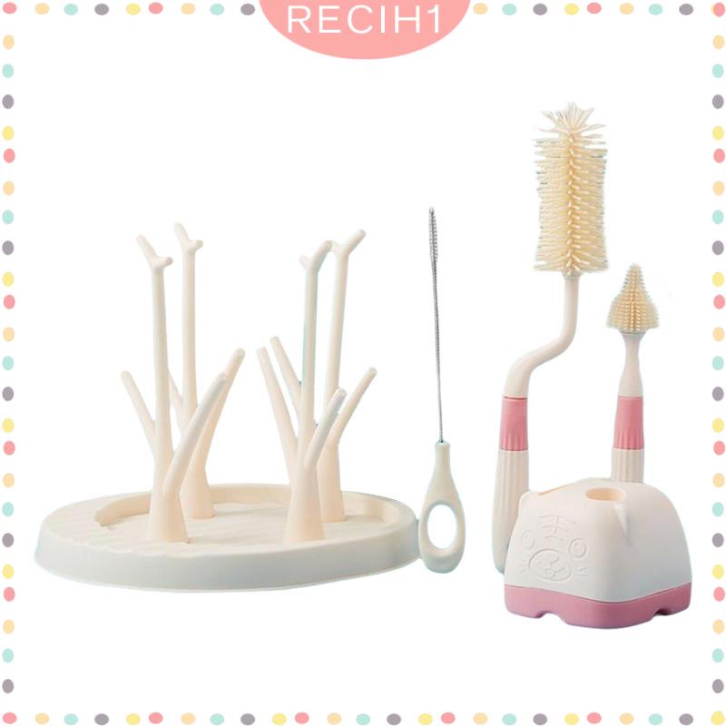 Bộ Dụng Cụ Vệ Sinh Bình Sữa Em Bé Tiện Dụng