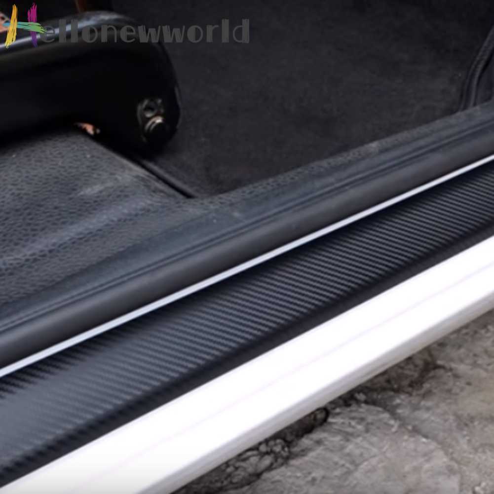 Miếng Dán Nano Sợi Carbon Chống Trầy Cho Cửa Xe Hơi DIY