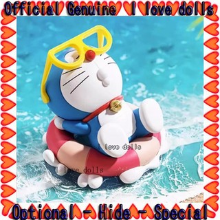 Mô hình nhân vật doraemon cầm hộp mù dễ thương