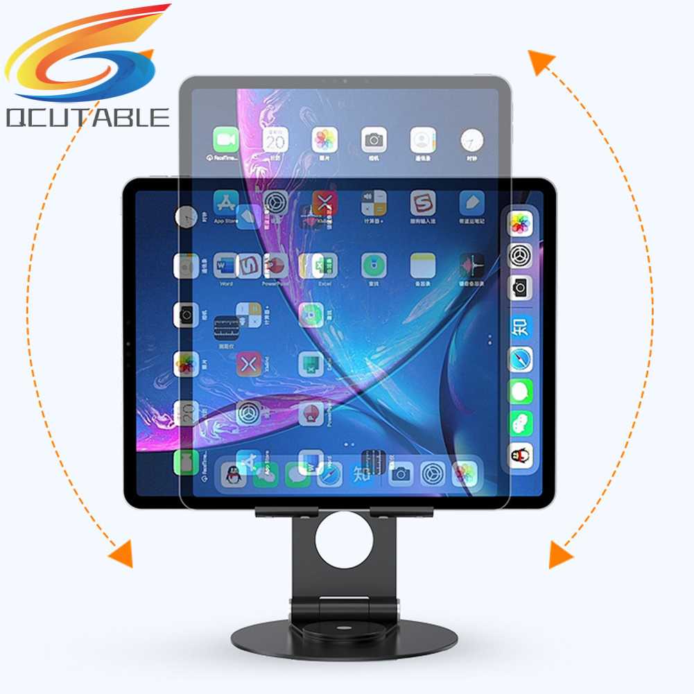 Giá Đỡ Máy Tính Bảng 7.9-12.9inch Xoay 360 Độ Có Thể Gập Lại Tiện Dụng