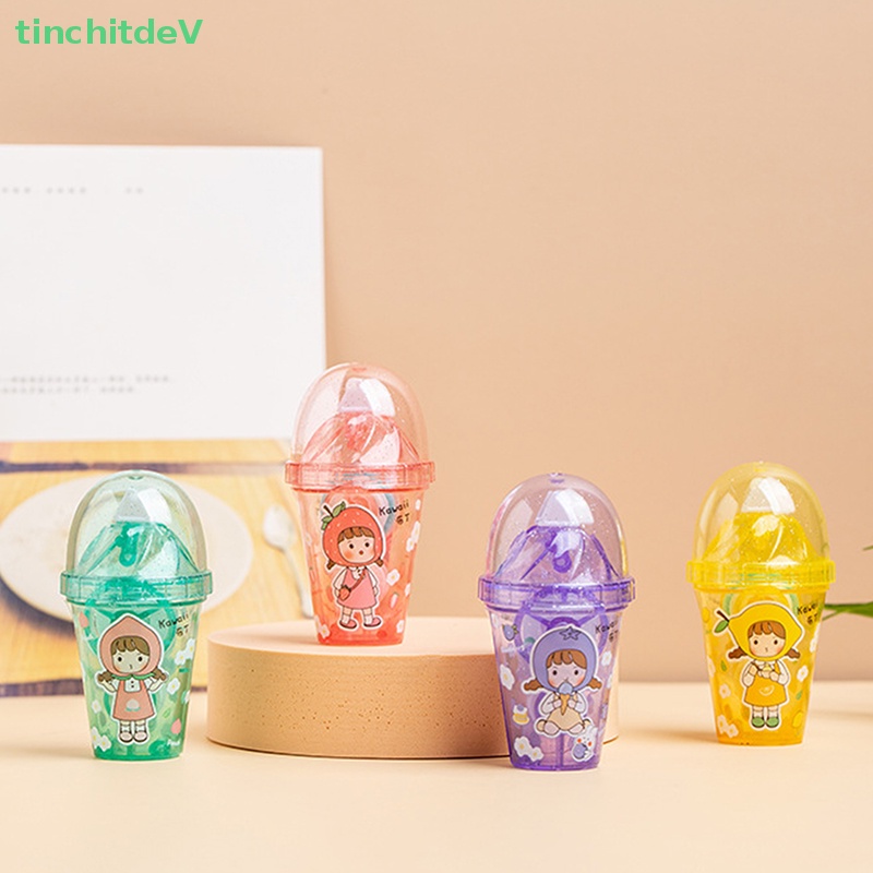 1 Cuộn Băng Keo Hai Mặt Màu Kẹo Dễ Thương Dùng Làm Đồ Thủ Công DIY