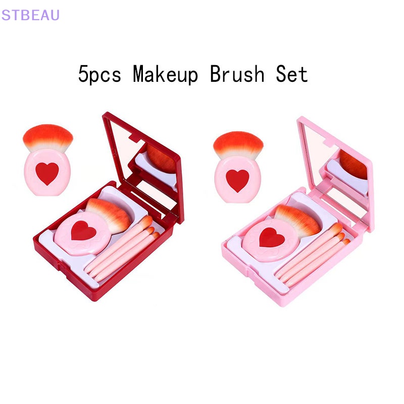 Set 4 Cọ Trang Điểm Chuyên Nghiệp Chất Lượng Cao