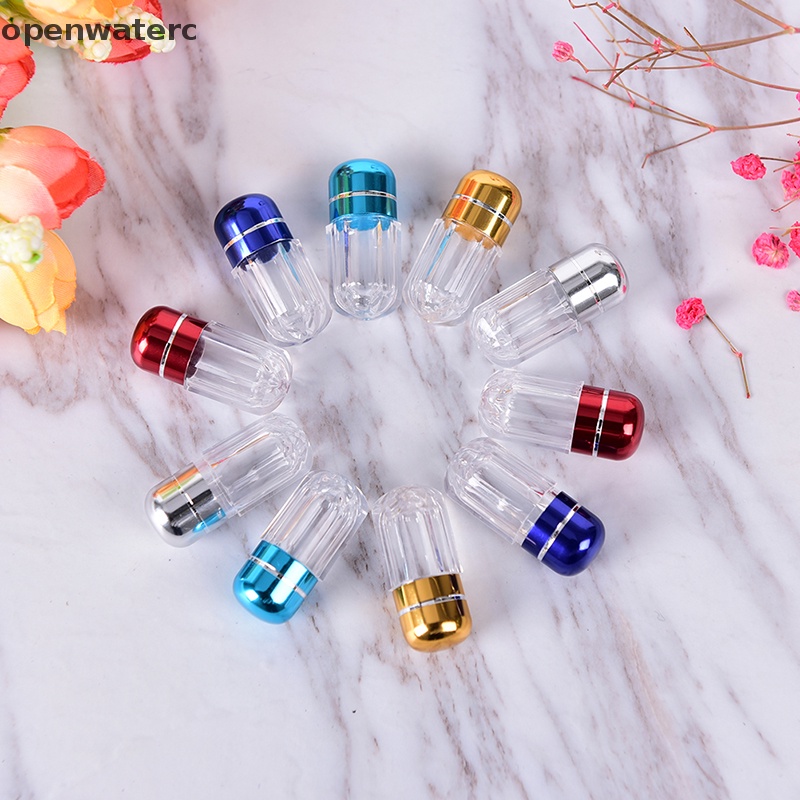 Openwaterc 5 Cái Gela Rỗng Chất Lượng Cao 0# Viên Nang Gel Trong Suốt Nhiều Màu