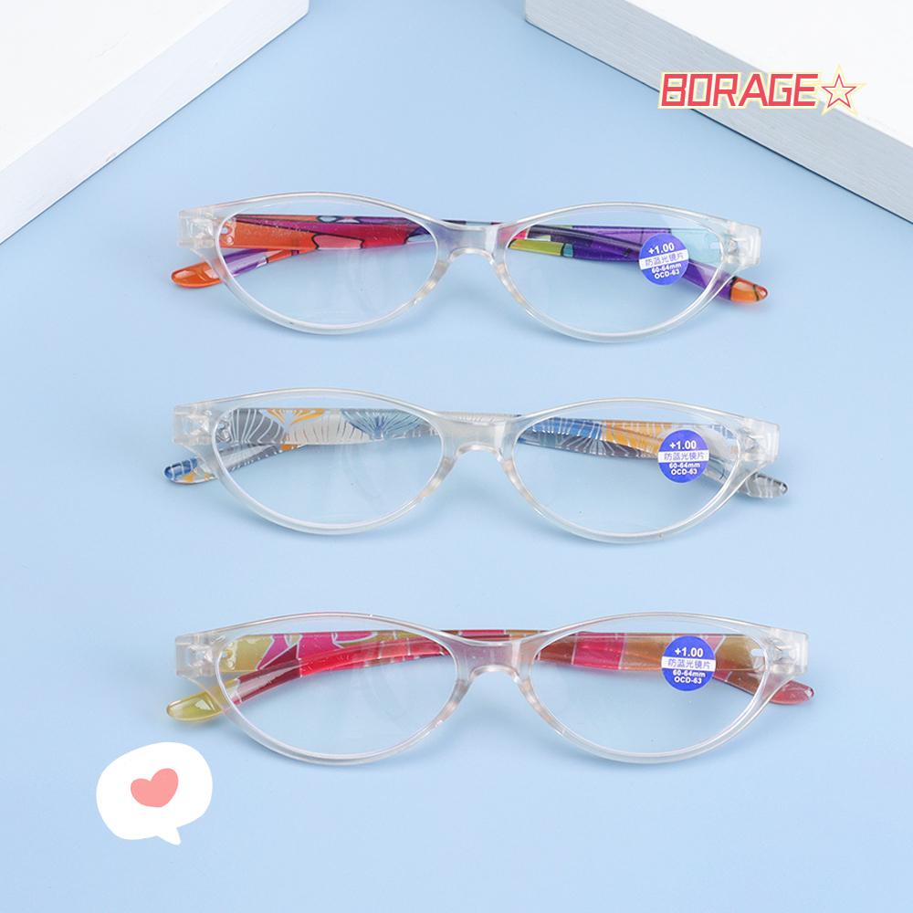 Kính Đọc Sách Gọng Hoa Siêu Nhẹ Thời Trang