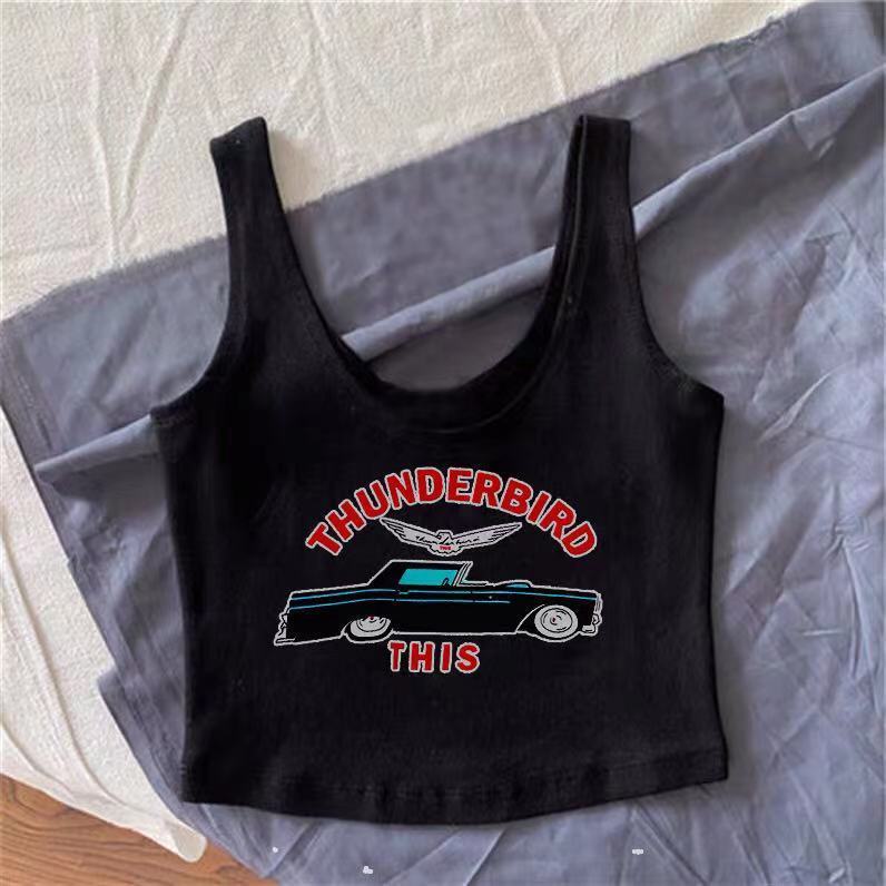 Áo Hai Dây Dệt Kim Nhỏ Mặc Ngoài Trời Bán Chạy Thời Trang Mùa Hè Cho Nữ