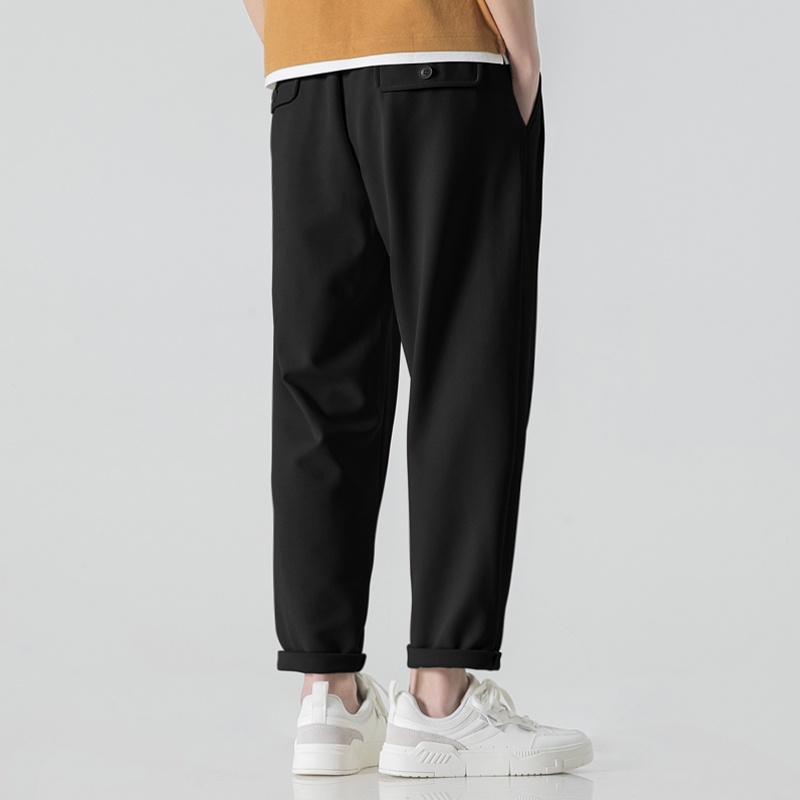 Quần Dài Thể Thao Ống Đứng Dây Rút Thời Trang Mùa Hè Cho Nam