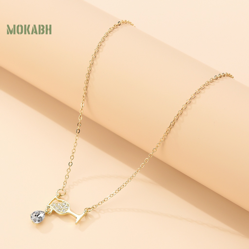 [Mới] Vòng cổ Hợp Kim Mặt Kính Bắt Mắt Tinh Tế Quyến Rũ Thanh Lịch Cho Nữ