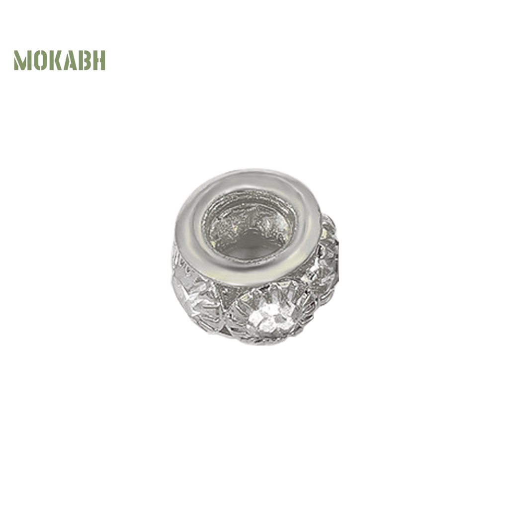 Set 6 Viên Kim Cương Giả 8mm Bằng Đồng 8mm Tự Làm Trang Sức