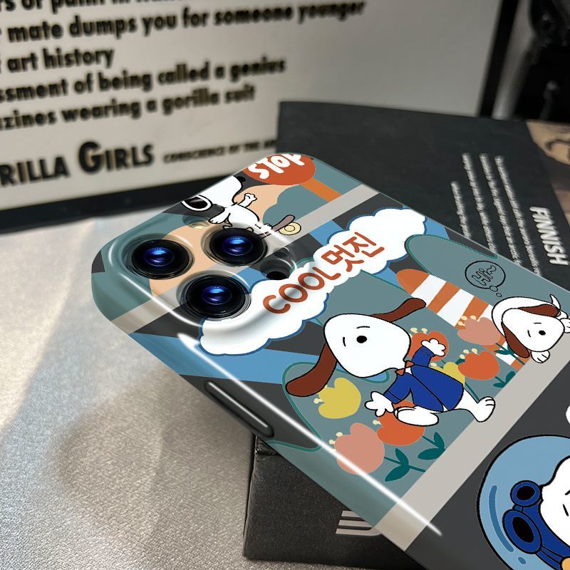 Xs12 Ốp Điện Thoại Cứng In Hình Snoopy Cho iPhone14promax plus11 Film 8 / / / NRPC Xs13Xr