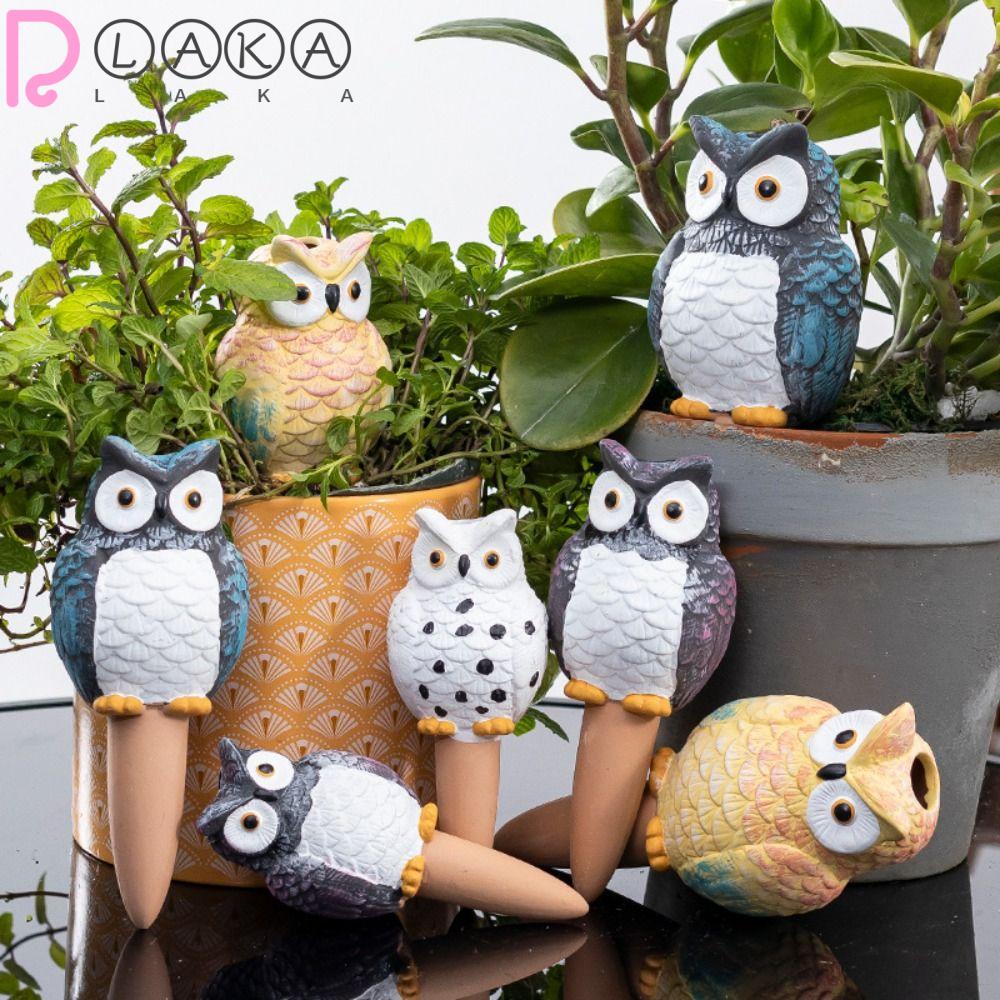 Set 4 Vòi Tưới Cây Tự Động Hình Cú Mèo Dễ Thương