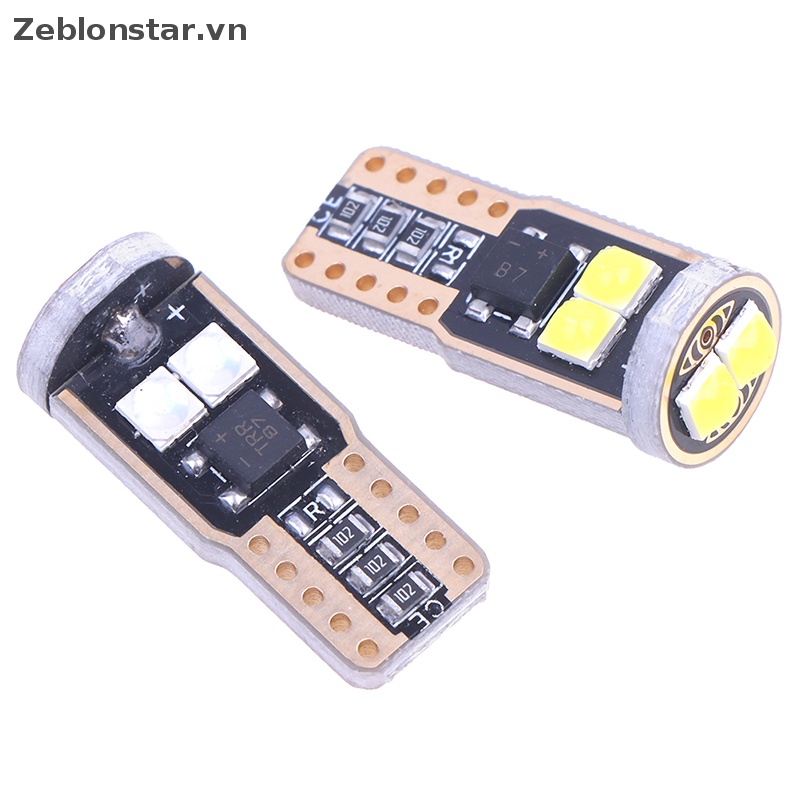 1 Đèn LED T10 3030 6SMD Ánh Sáng Trắng Dùng Để Đọc Sách Nội Thất Xe Hơi