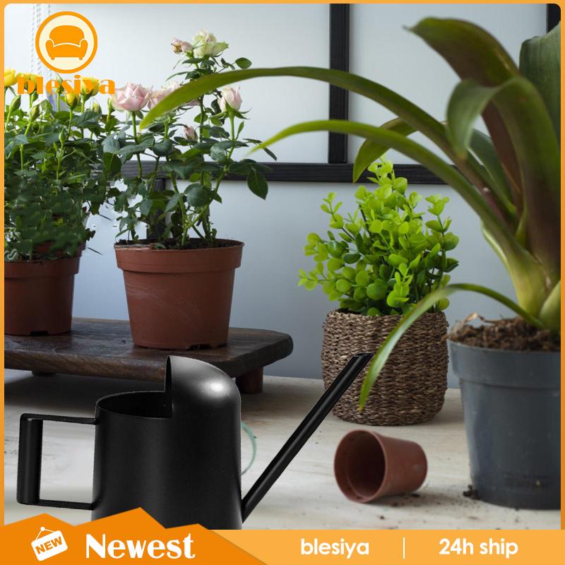 Bình Tưới Cây Bằng Thép Không Gỉ Có Vòi Dài Tiện Dụng