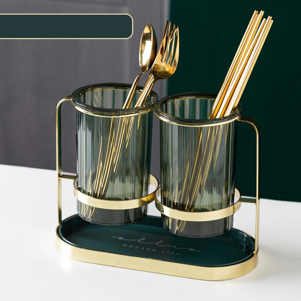 Ống Đựng Đũa Hai Tầng Sáng Tạo Có Thể Tháo Rời 2023