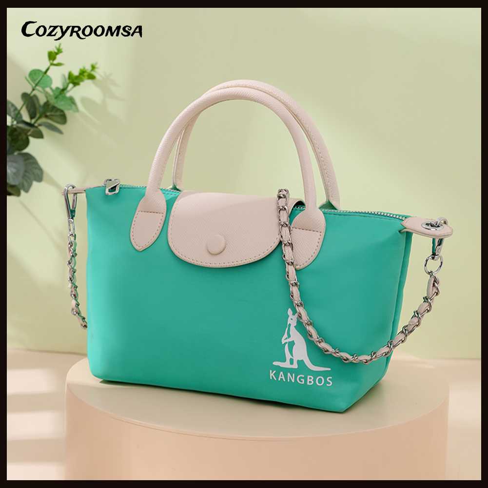 Túi Đeo Chéo Vai Bằng Nylon Thoáng Khí Chống Trầy Dành Cho Nữ