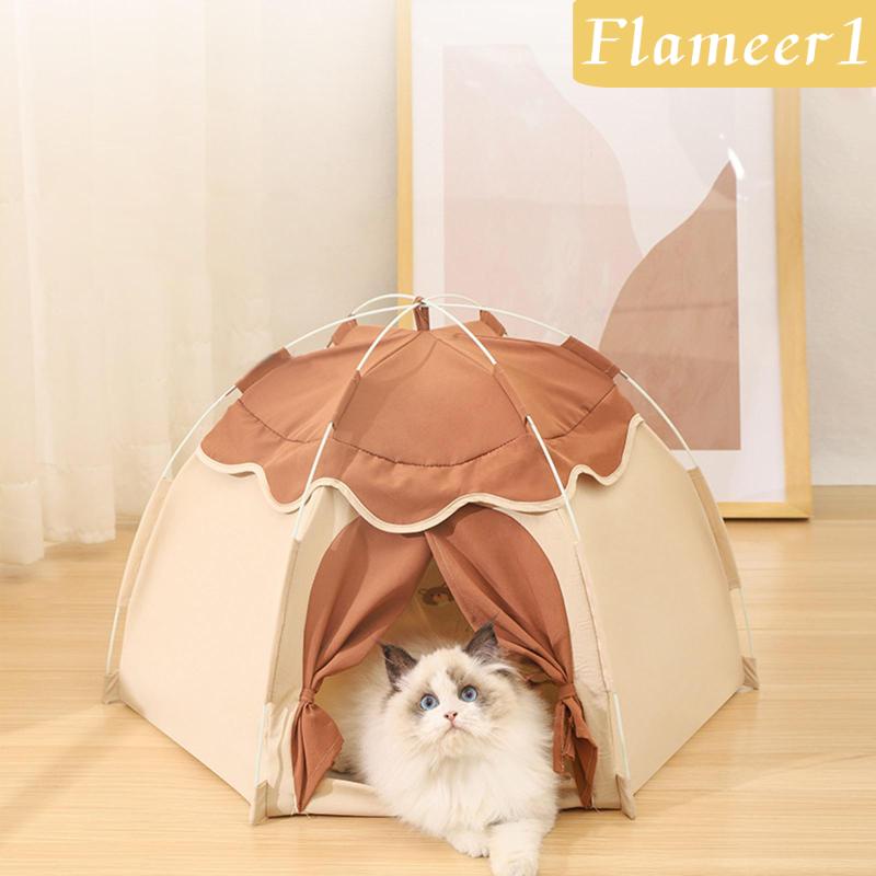Lều Ngủ Bốn Mùa Thoáng Khí Thoải Mái Di Động Cho Thú Cưng Flameameer1