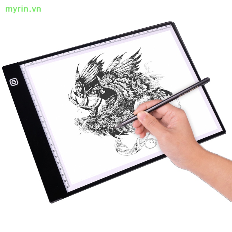 Bảng Khuôn Vẽ Nghệ Thuật Khổ A5 USB LED