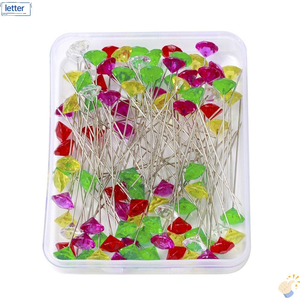 LET Ghim Cài Áo Bằng Acrylic Hình Hoa Nhiều Màu Sắc Dùng Trang Trí