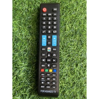 Điều khiển tivi Asanzo smart có mạng, remote asanzo tivi thường - Hàng tốt