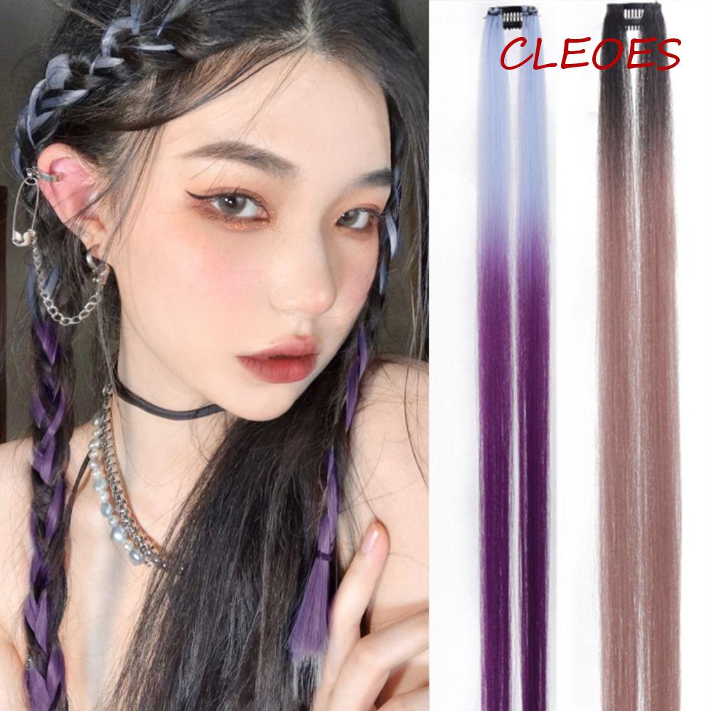 Tóc Giả Nhiều Màu Sắc Bằng Sợi Tổng Hợp Cách Nhiệt Dành Cho Nữ