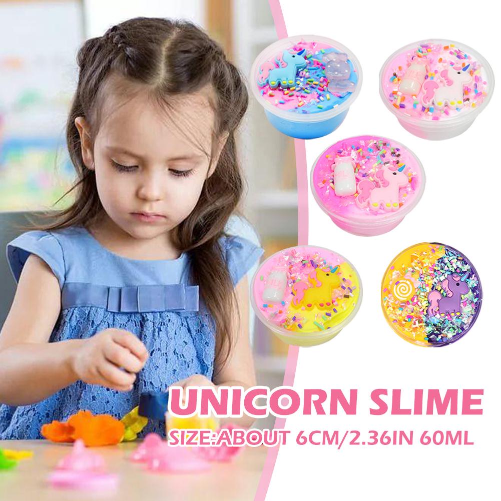 Chất Nhờn Slime Hình Kỳ Lân 6cm 100ml B0L5