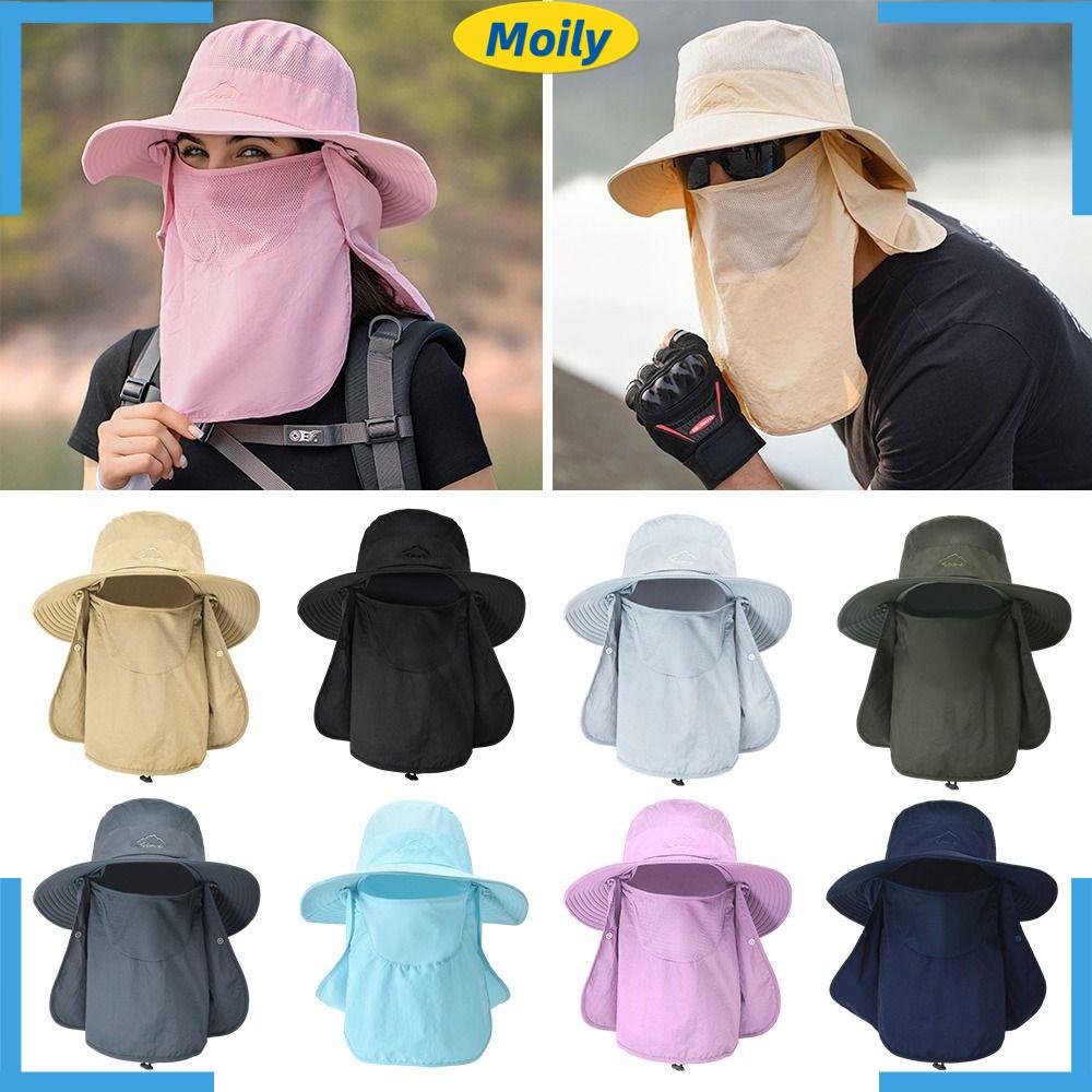 MOILYVN Mũ Rộng Vành Chống Tia UV Nhanh Khô Tiện Dụng