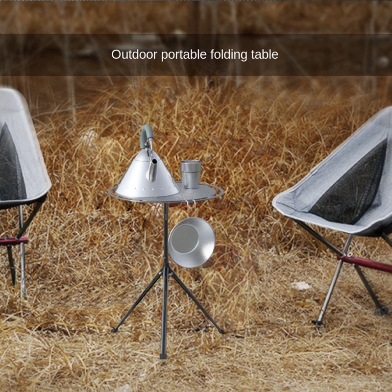 1 Bộ Bàn Tự Nâng Bằng Hợp Kim Nhôm Tiện Dụng Mang Theo Du Lịch Cắm Trại