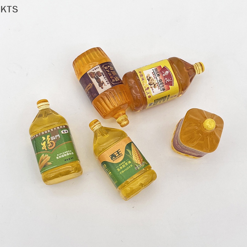 Set 5 Bình Nước mini Trang Trí Nhà Búp Bê