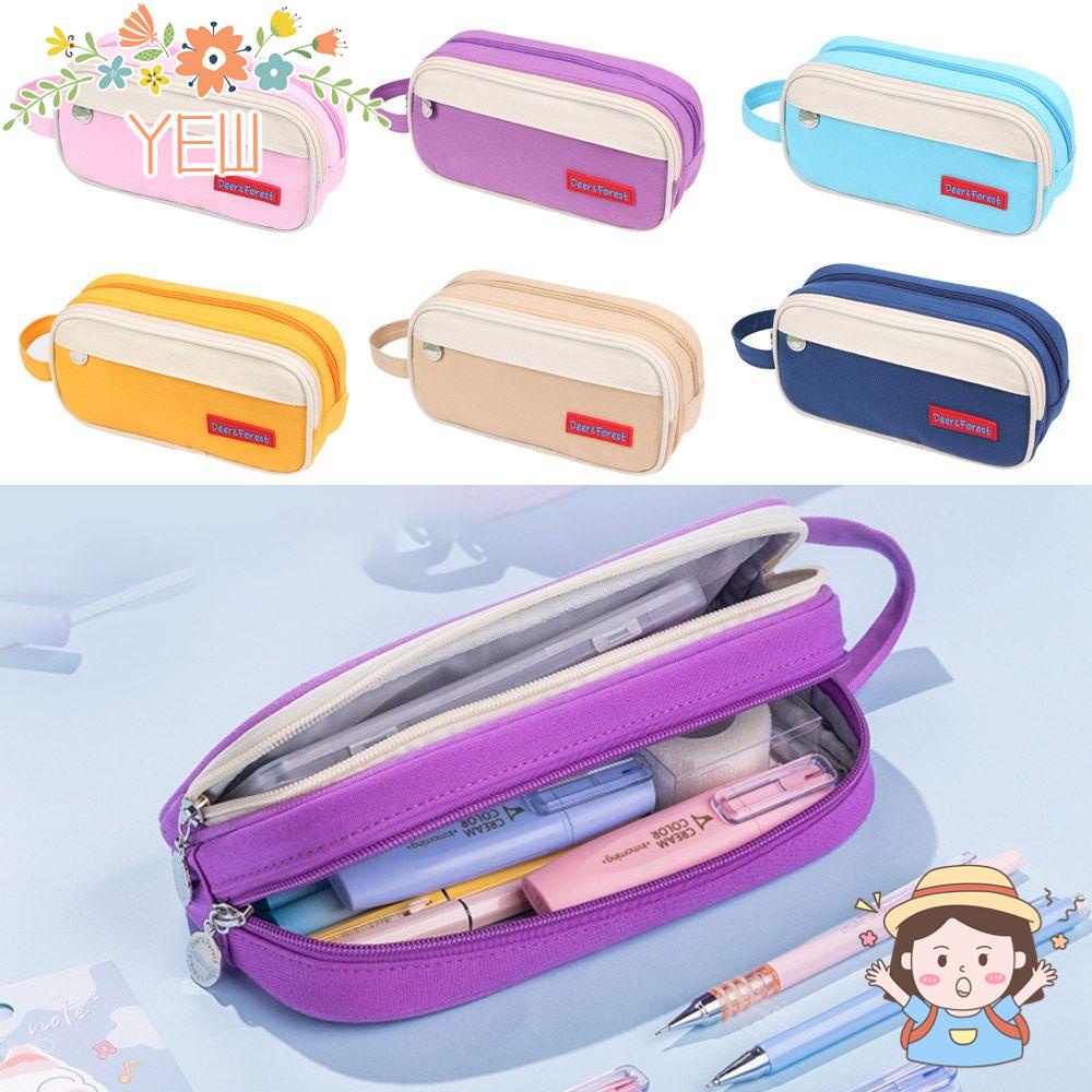 Hộp Bút Cỡ Lớn Họa Tiết Hoạt Hình Dễ Thương Cho Học Sinh