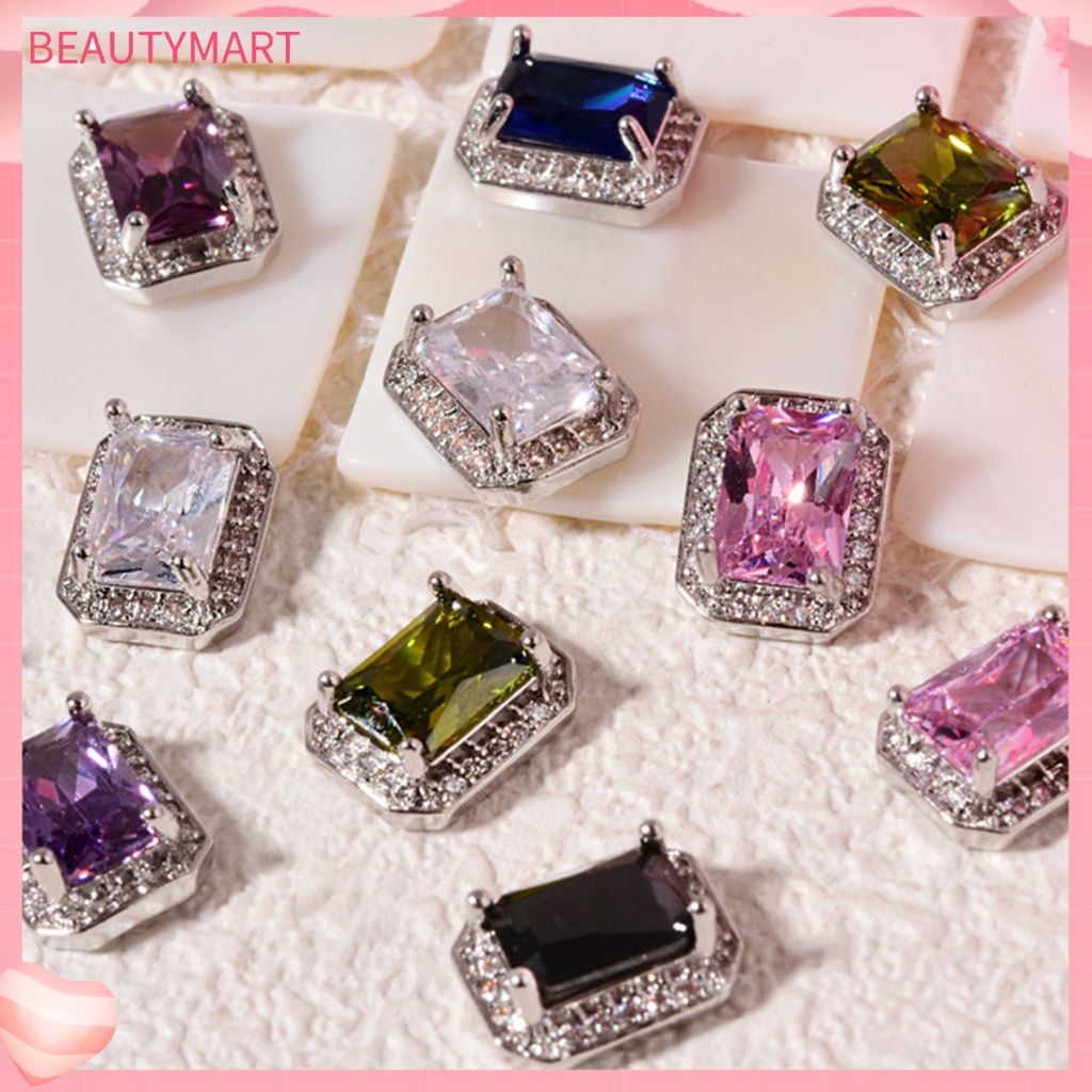 Hộp Đá Lập Phương Mini Đính Móng Tay Trang Trí Nghệ Thuật