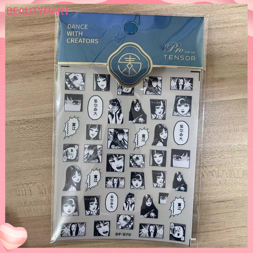 Miếng Dán Trang Trí Móng Tay Tự Dính Siêu Mỏng Họa Tiết Tinh Tế Quyến Rũ Dễ Sử Dụng