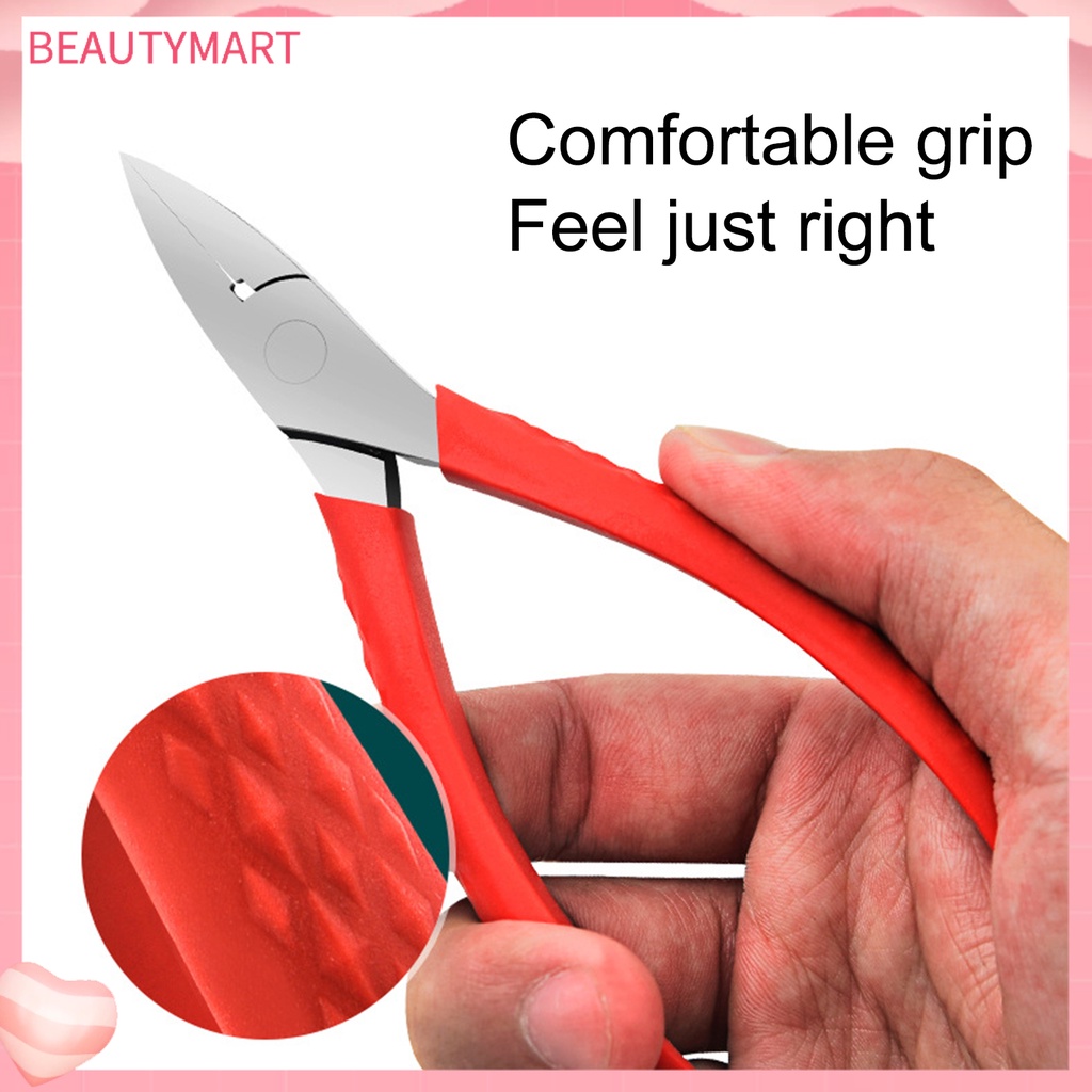 Kềm Cắt Móng Tay / Móng Chân Tẩy Tế Bào Chết Không Biến Dạng Dày Dặn beautymart