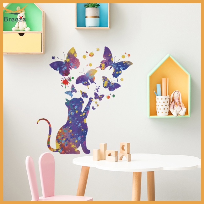 Giấy Dán Tường Tự Dính Họa Tiết Hoạt Hình Dễ Thương Trang Trí Phòng Bé